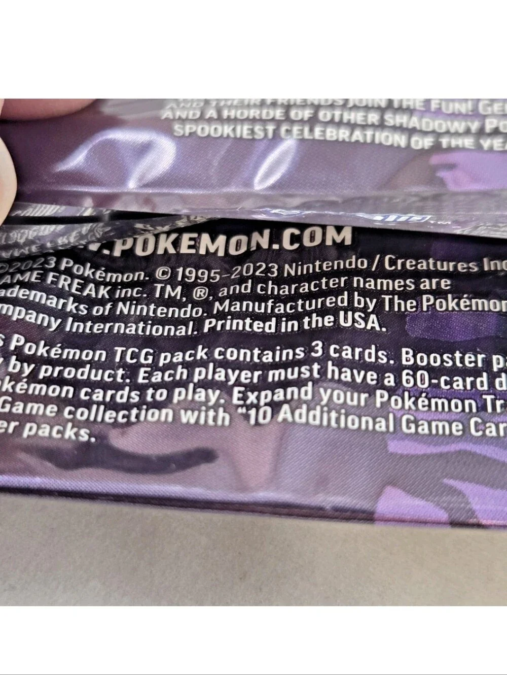 Pokemon TCG Trick or Trade 2023 Halloween 5 Sealed BOOster Packs 3 Cards Each